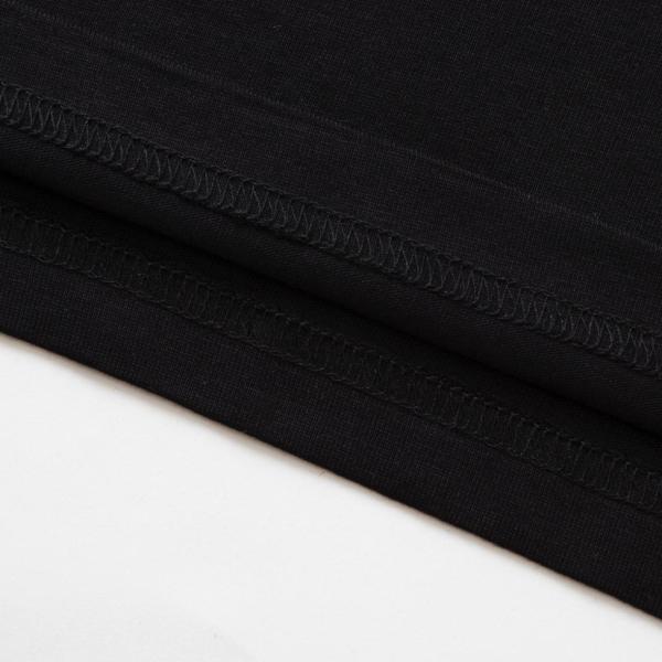 Balenciaga Drop Shoulder Sleeve T-Shirt Women's Black Regular Fit 