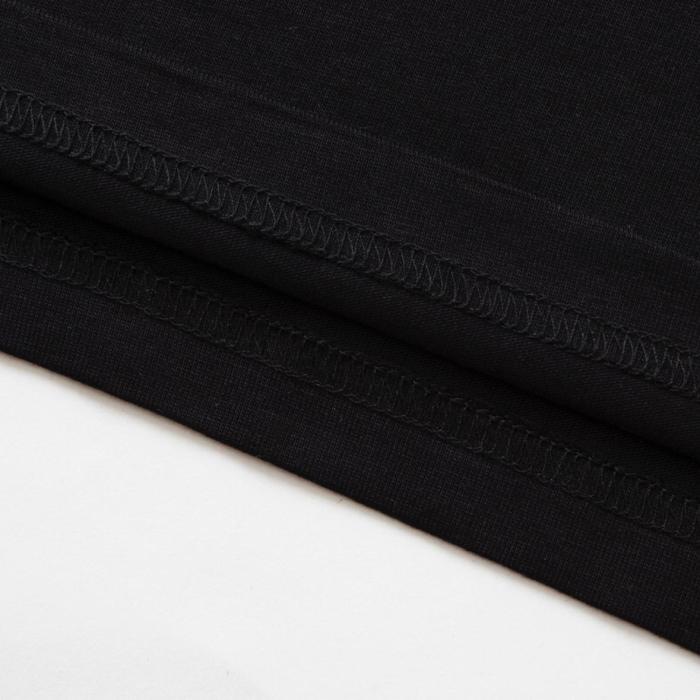 Balenciaga Drop Shoulder Sleeve T-Shirt Women's Black Regular Fit 