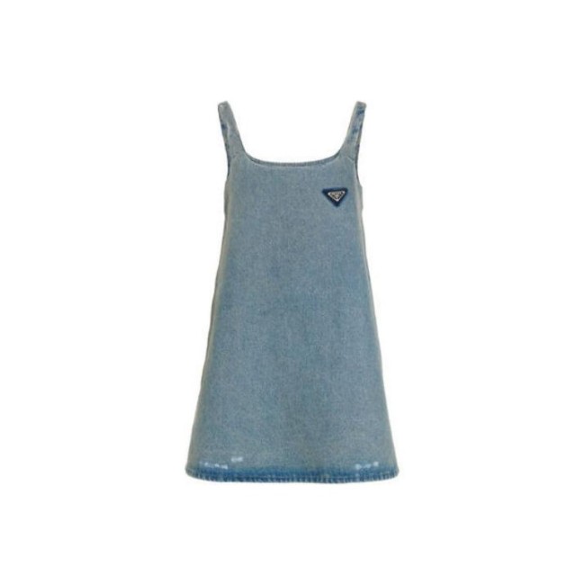 PRADA Slip Dresses Women's Blue