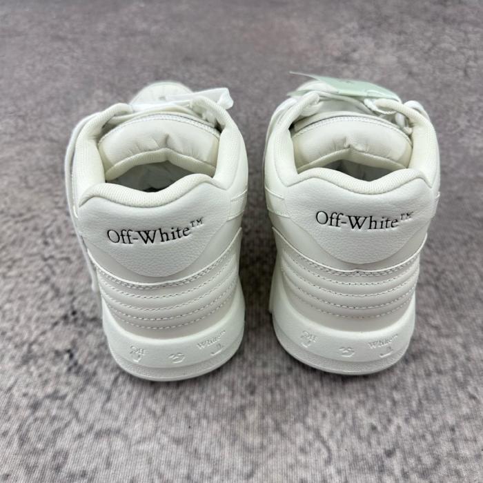OFF-WHITE Out Of Office Low Triple White White Sole