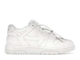 OFF-WHITE Out Of Office Low Triple White White Sole