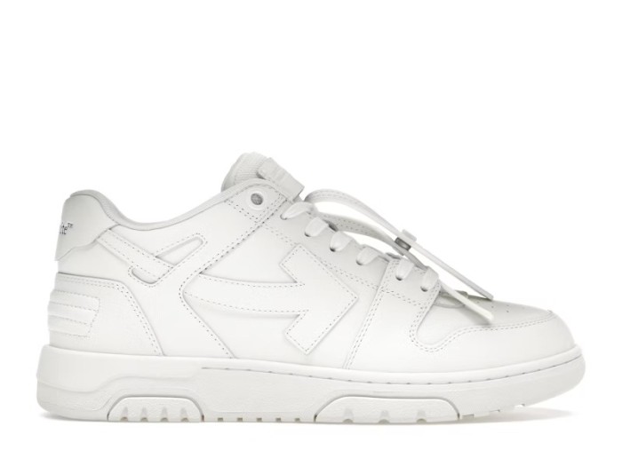 OFF-WHITE Out Of Office Low Triple White White Sole