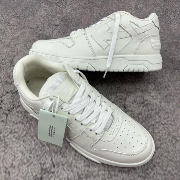 OFF-WHITE Out Of Office Low Triple White White Sole