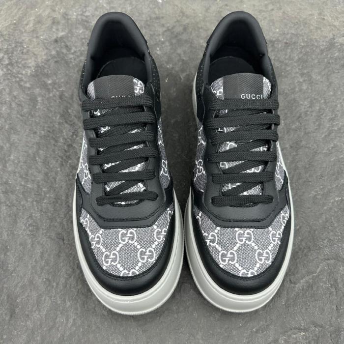 Gucci GG Sneaker Black leather trim