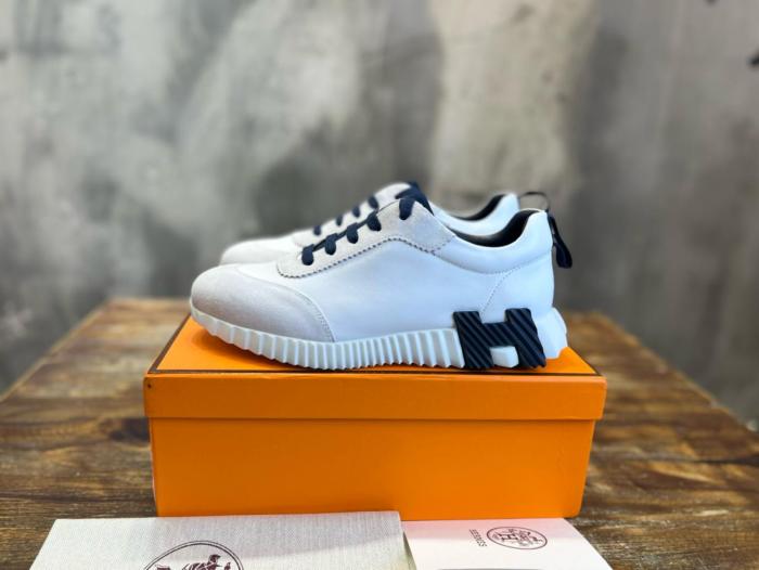HERMES Bouncing Sneakers Blanc