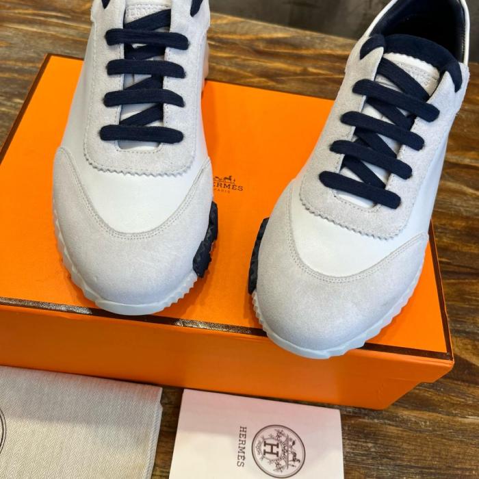 HERMES Bouncing Sneakers Blanc