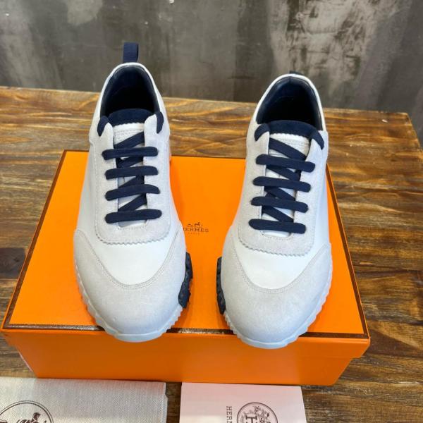 HERMES Bouncing Sneakers Blanc