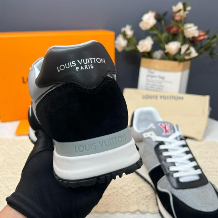 LOUIS VUITTON Low Top Casual Shoes Men's Black