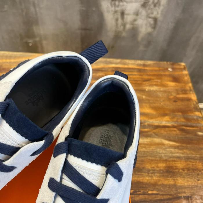 HERMES Bouncing Sneakers Blanc