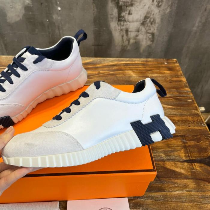 HERMES Bouncing Sneakers Blanc