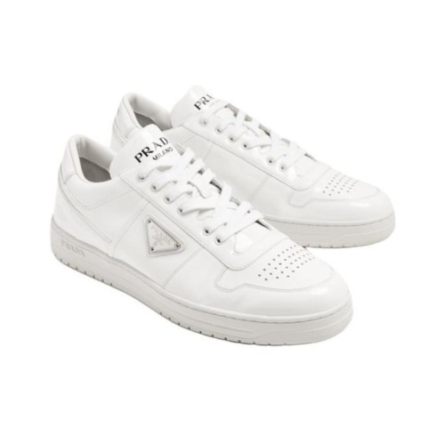 PRADA Downtown Leather Sneakers