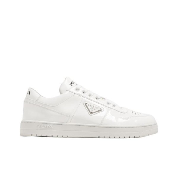 PRADA Downtown Leather Sneakers