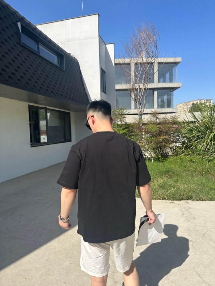 STONE ISLAND Logo Patch Short Sleeved T Shirt