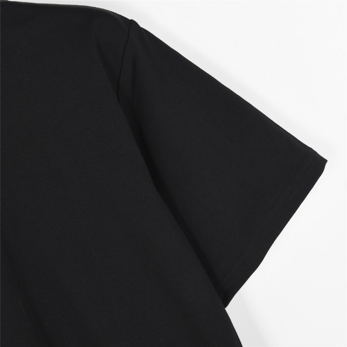 PRADA T Shirts Men's Black Crew Neck Moderate