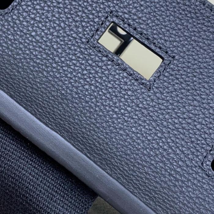 HERMES Hac a Dos Silver Buckle Adjustable Shoulder Strap Togo Calfskin Shoulder Crossbody Bag Small Unisex H083589CK89 size 18*8*28cm