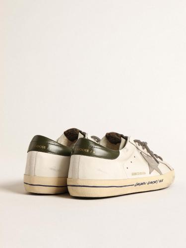 Golden Goose Super-Star LTD with croc-print star and green heel tab