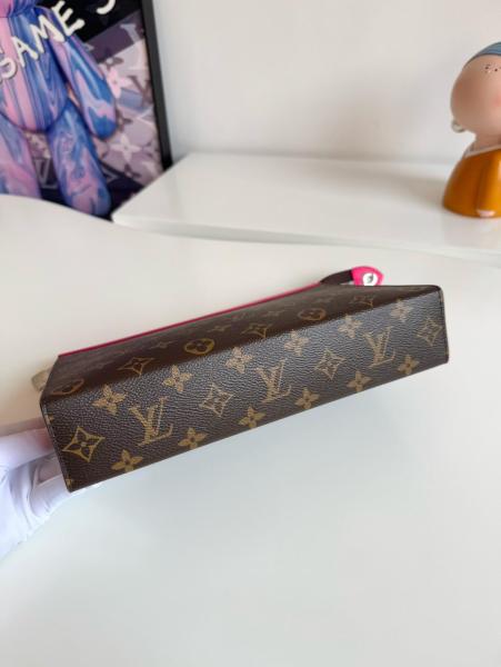 Louis Vuitton Pochette Voyage MM Colormania Fuchsia M82858 size 27*6*21 cm