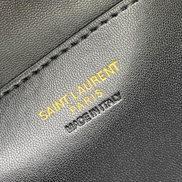 SAINT LAURENT YSL GABY Bronze Hardware Lambskin Cosmetic Bag Shoulder Crossbody Handbag Women's Light Pink 766731-1EL07-5922 size 18*6.5*11cm 