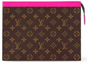 Louis Vuitton Pochette Voyage MM Colormania Fuchsia M82858 size 27*6*21 cm