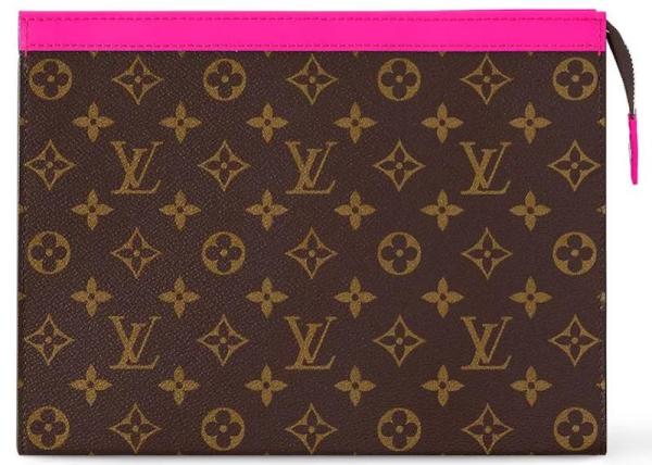Louis Vuitton Pochette Voyage MM Colormania Fuchsia M82858 size 27*6*21 cm
