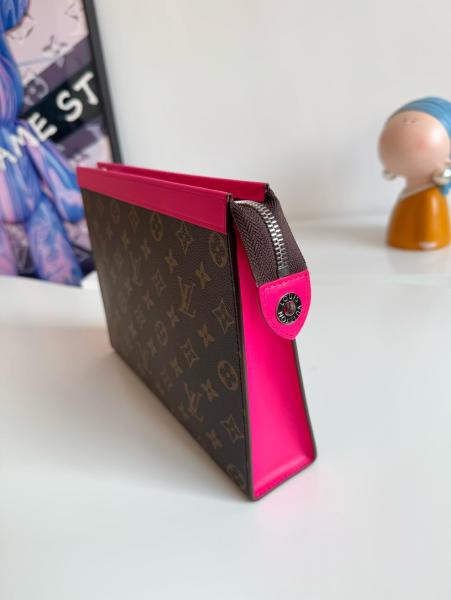 Louis Vuitton Pochette Voyage MM Colormania Fuchsia M82858 size 27*6*21 cm