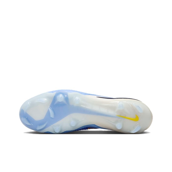 Nike Phantom 6 Low Elite sports comfortable wear-resistant football shoes men's white and blue