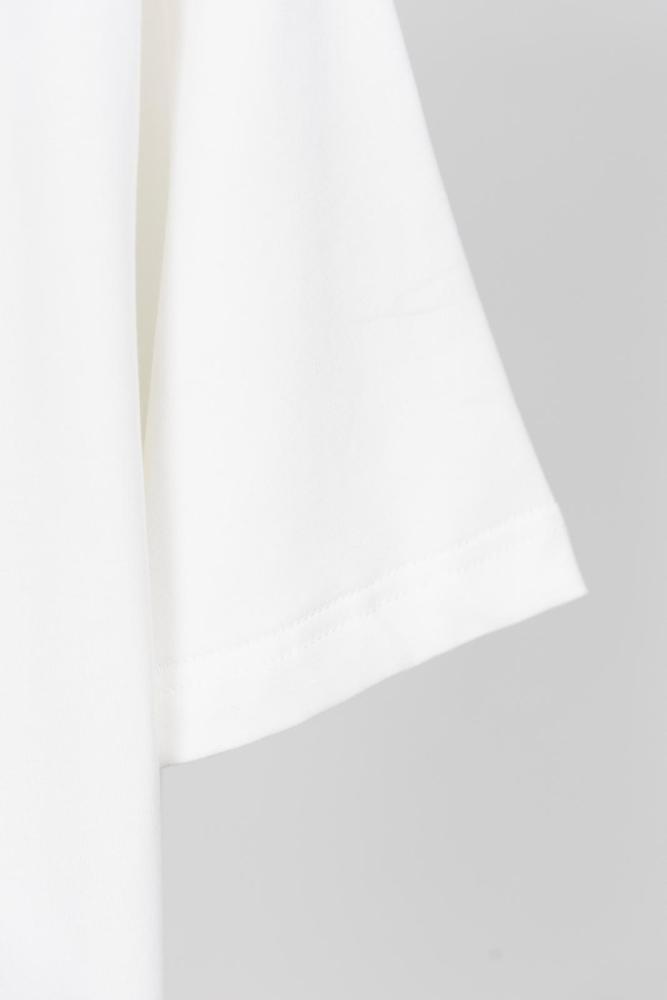 LOUIS VUITTON FW23 Logo Animal Print Round Neck Short Sleeve T-Shirt White