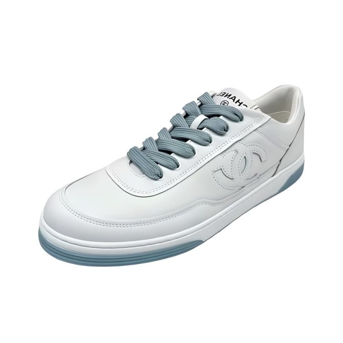 Chanel Low Top Trainer White Blue (Women's)
