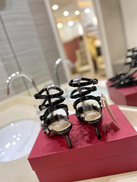 Valentino buckle stiletto pumps for women black