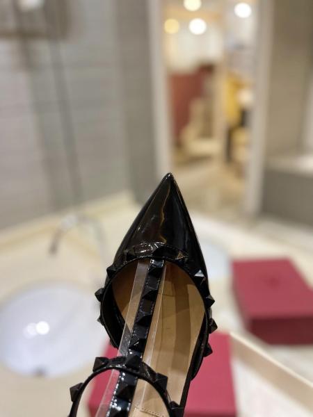 Valentino buckle stiletto pumps for women black