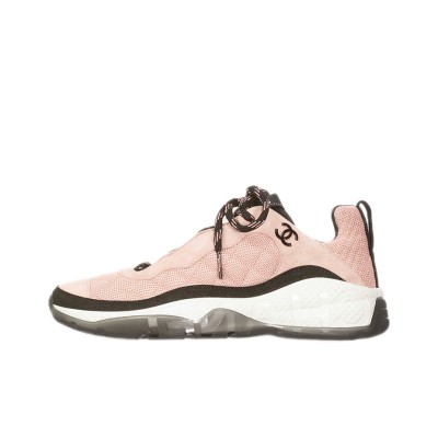 CHANEL wear-resistant and non-slip low-top casual shoes for women pink