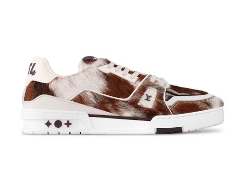 Louis Vuitton LV Trainer Brown Pony