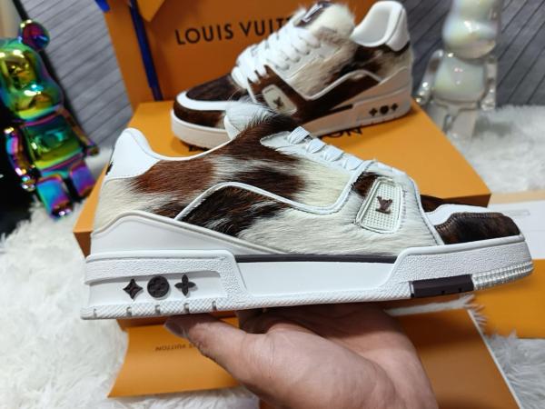 Louis Vuitton LV Trainer Brown Pony