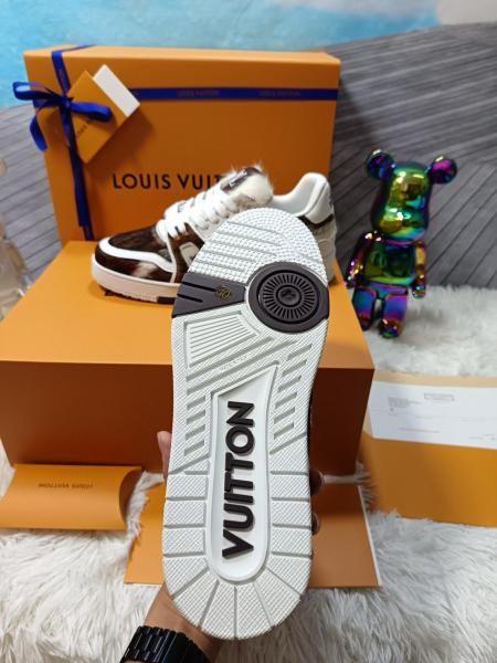 Louis Vuitton LV Trainer Brown Pony