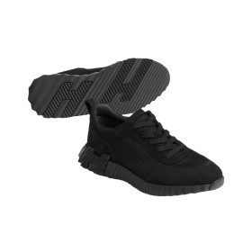 HERMES Bouncing Low Top Casual Shoes Men's Black