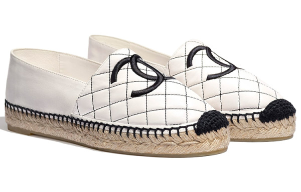 CHANEL Espadrilles Women's White