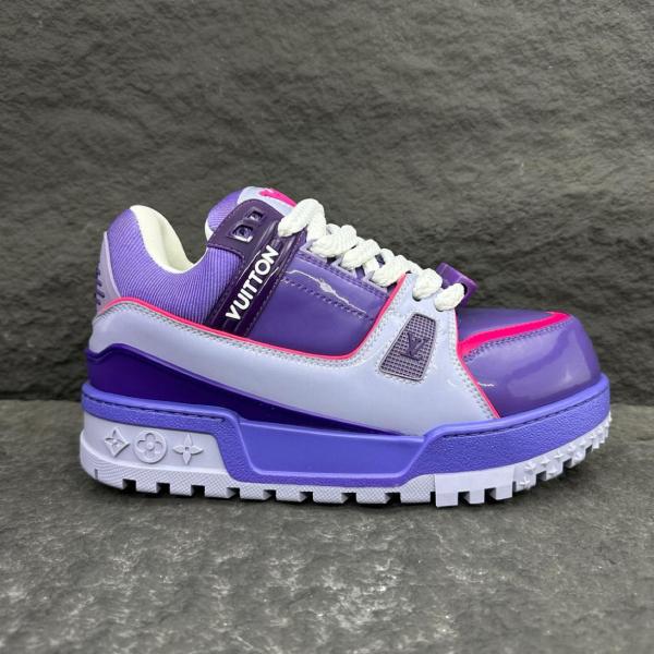 Louis Vuitton LV Trainer Maxi Purple Pink