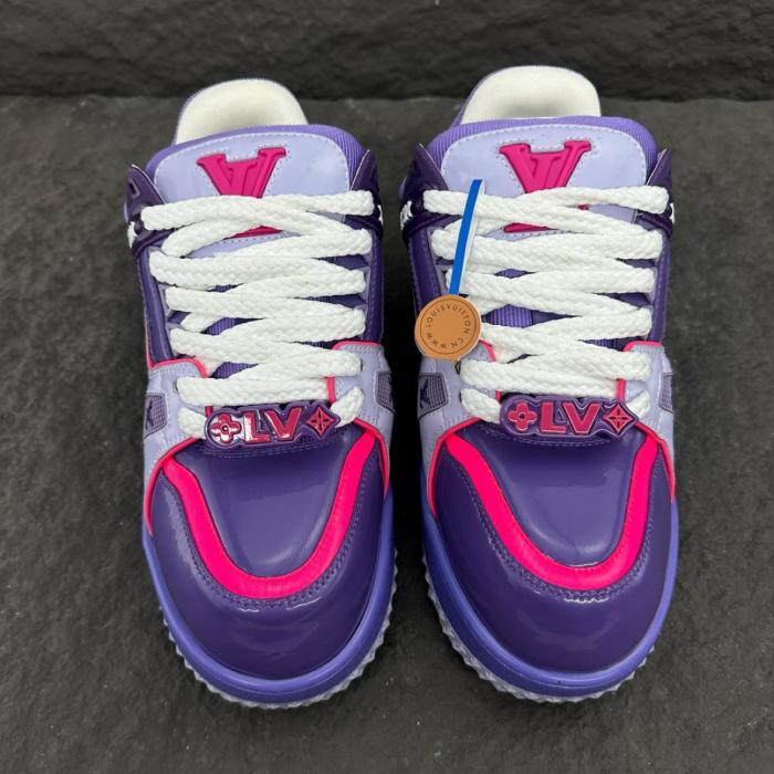 Louis Vuitton LV Trainer Maxi Purple Pink