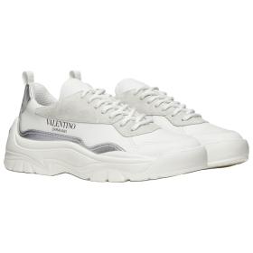 Valentino Gumboy Low Top Sports Casual Shoes Men's White