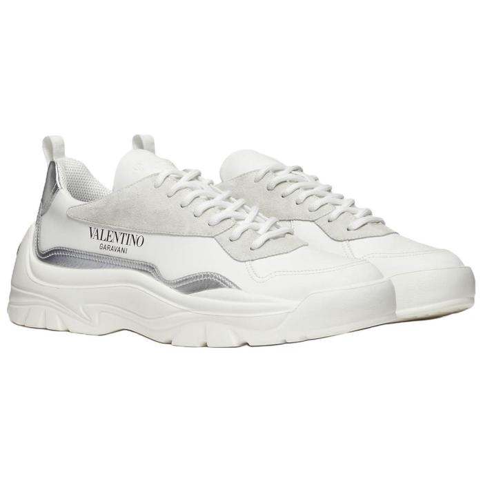 Valentino Gumboy Low Top Sports Casual Shoes Men's White