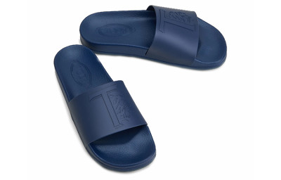 TOD'S Logo Embossed Slip On Slides