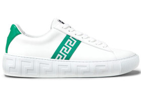 VERSACE Greca Sneaker 'White Bright Green'