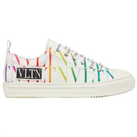 Valentino Giggies Low 'VLTN Times Allover Print - White Multi'