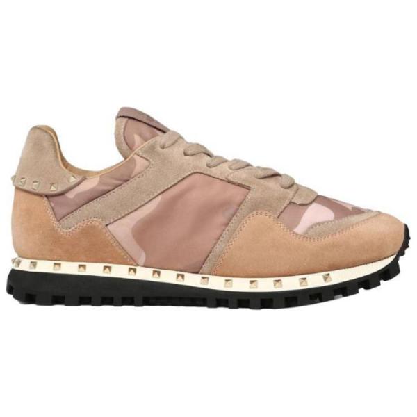 Valentino Wear Resistant Low Top Casual Shoes Women's Brown