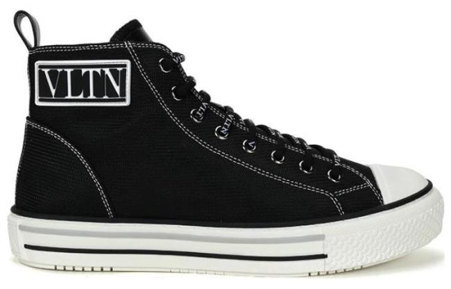 Valentino Giggies High Top Canvas Shoes Men's