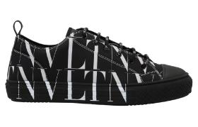 Valentino Giggies Low 'VLTN All Over Print - Black'