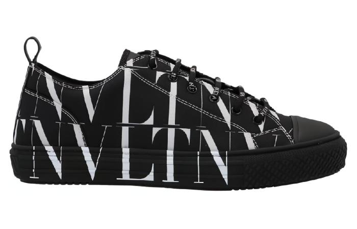 Valentino Giggies Low 'VLTN All Over Print - Black'