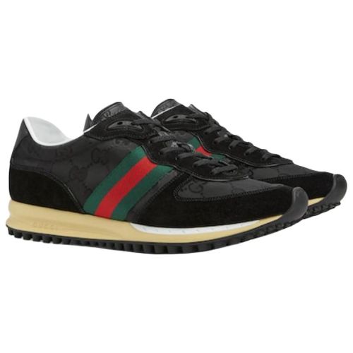 GUCCI RE MOTION Low Top Casual Shoes Men's Black