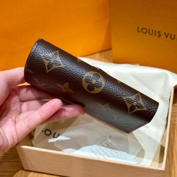 LOUIS VUITTON Victorine Wallet Monogram Brown Lining M62472 size 12*2.5*9.5 cm