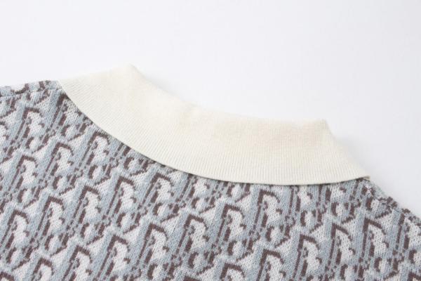 DIOR S24 Polo Shirts Men's Blue